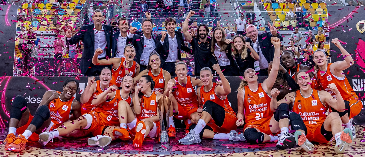Valencia Basket, campeonas Supercopa Liga Femenina Endesa