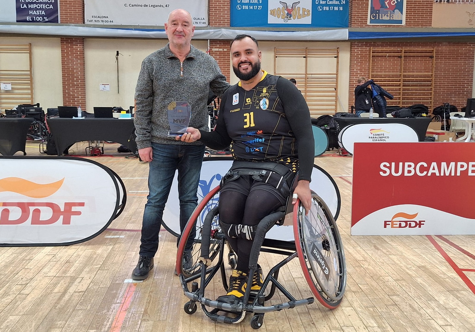 Daniel Parra, MVP Copa BSR España 2026