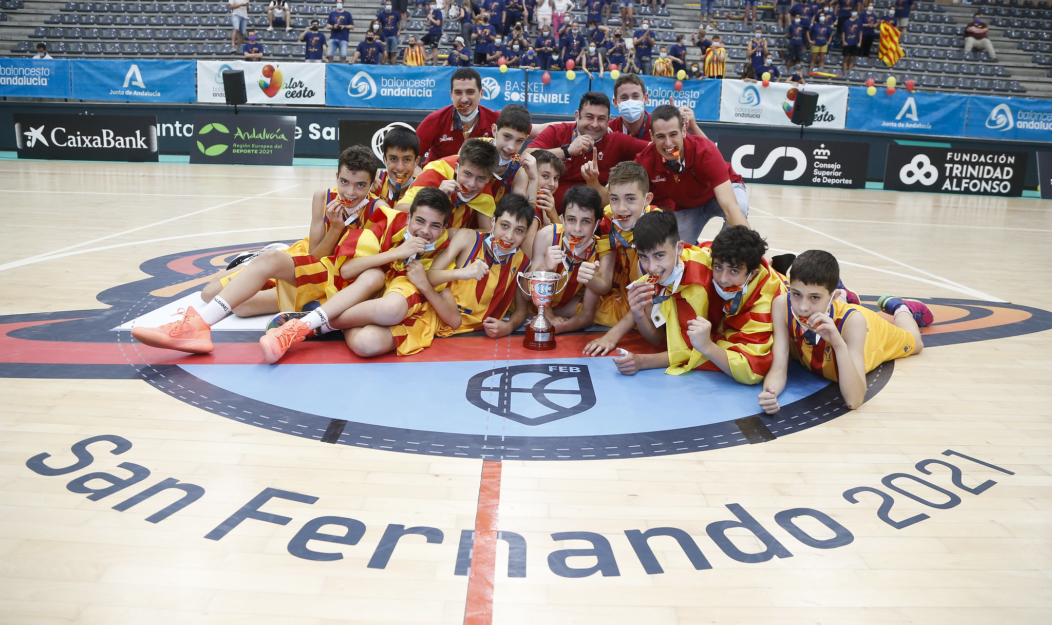 Selección Mini Masculina de Cataluña, campeones de España