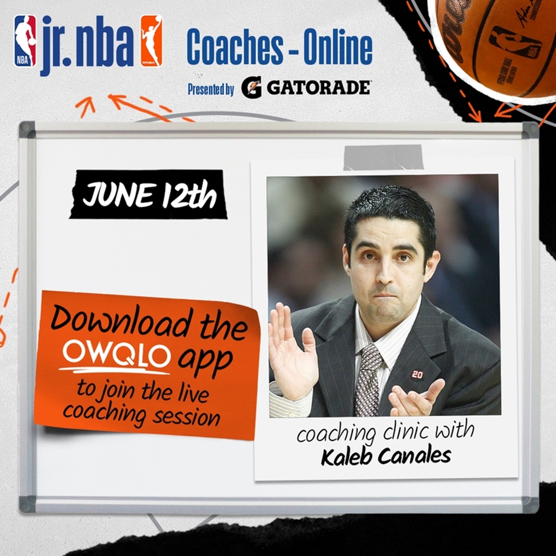 Jr.NBA Coaches-Online con Kaleb Canales
