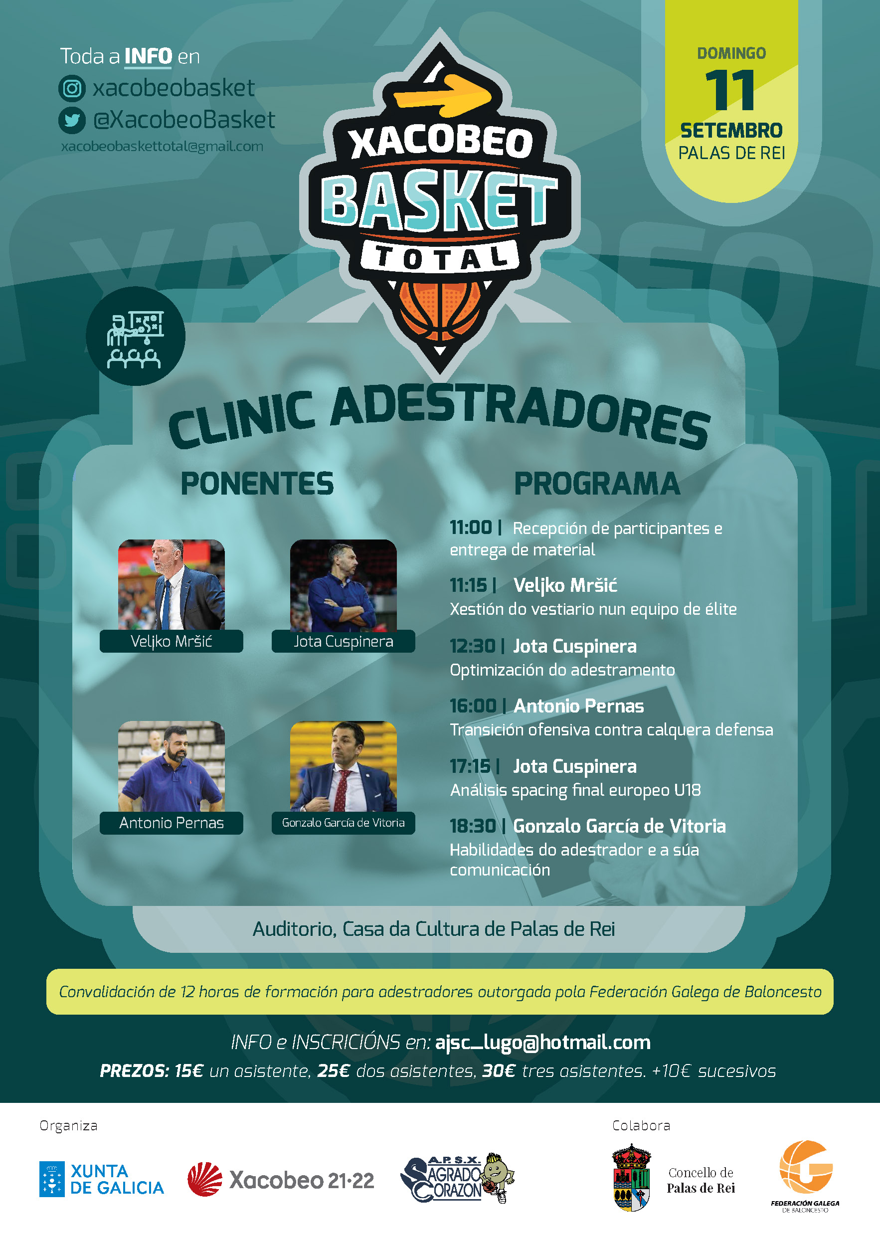Clínic Xacobeo Basket Total