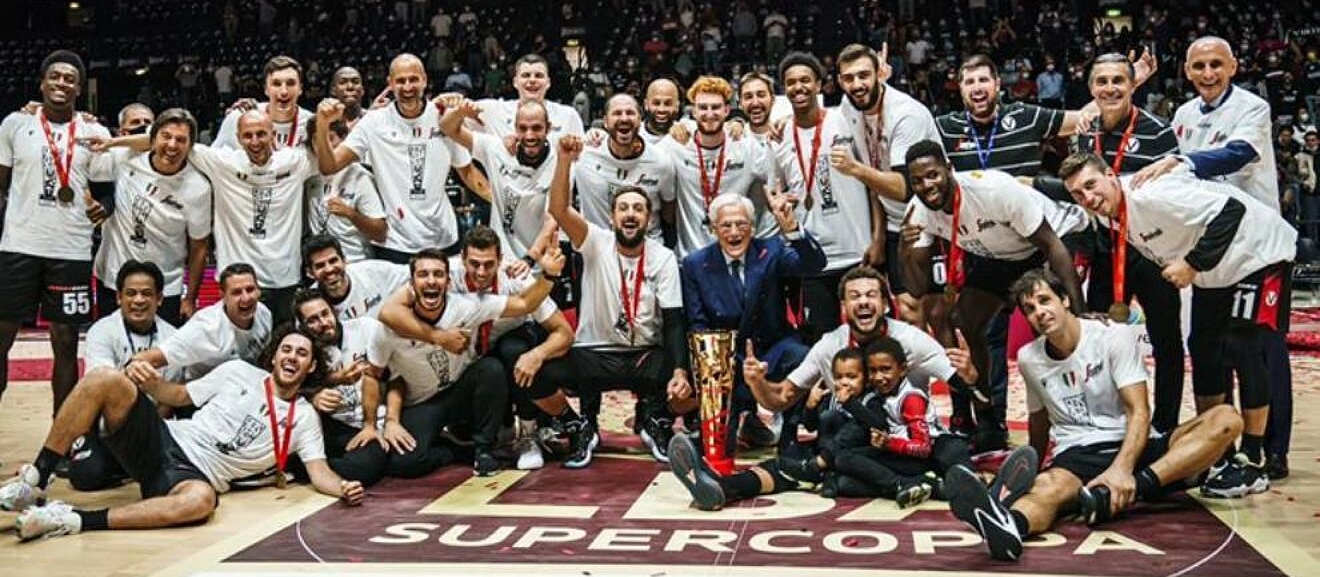 Virtus Bologna, campeón Supercopa de Italia 2021