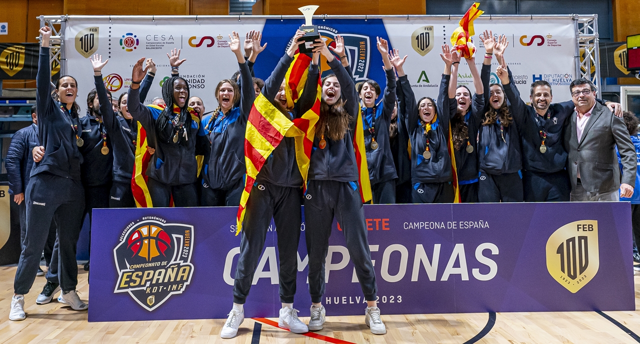 Cataluña campeonas Cadete Femenino CESA 2023