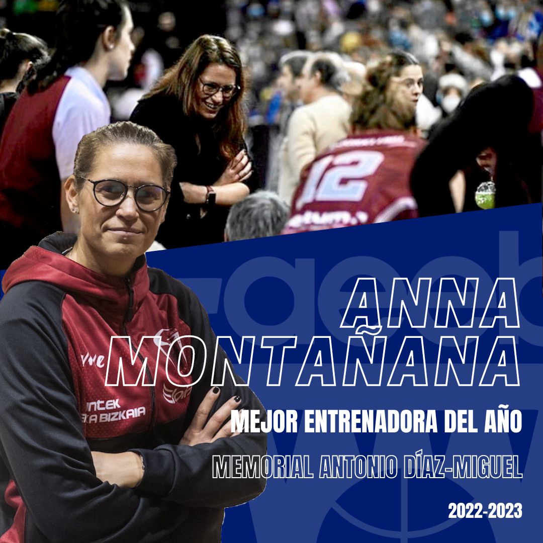 Anna Montañana, Trofeo AEEB Mejor Entrenadora del Año – “Memorial Antonio Díaz Miguel”