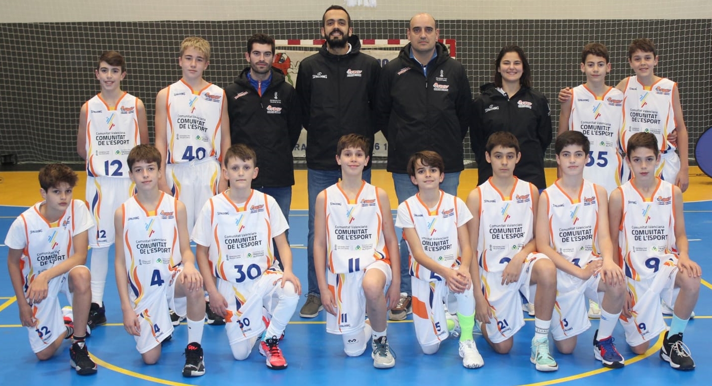 Selección Mini Masculina 2022 de la Federación de Baloncesto de la Comunidad Valenciana