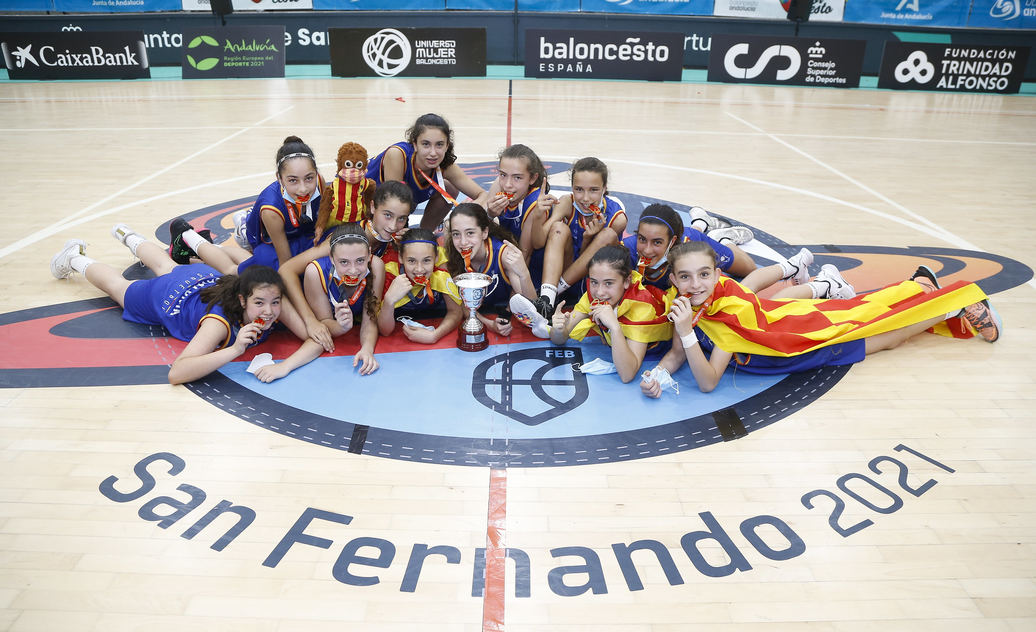 Selección Mini Femenina de Cataluña, campeonas de España